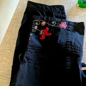 Cute fine lightweight cotton Capri pants size 26